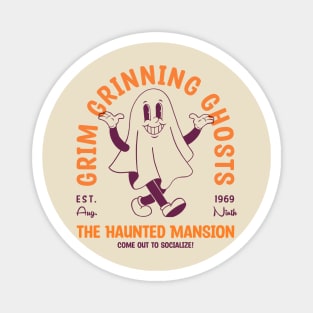 Grim Grinning Ghosts Magnet